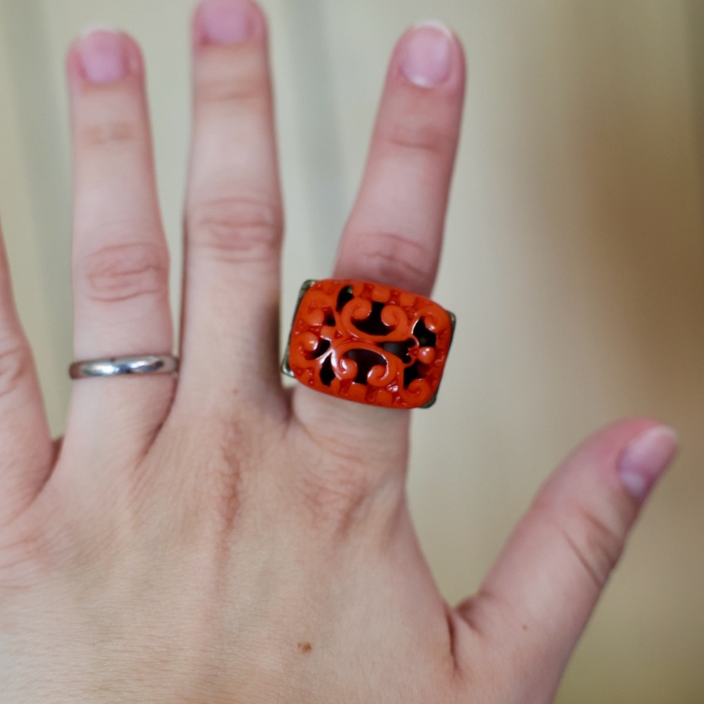 Colorful Statement Rings Set - Picture 8 of 10